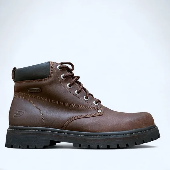 Skechers | Shoes | Skechers Brown Rugged Leather Boots Size  display picture 2